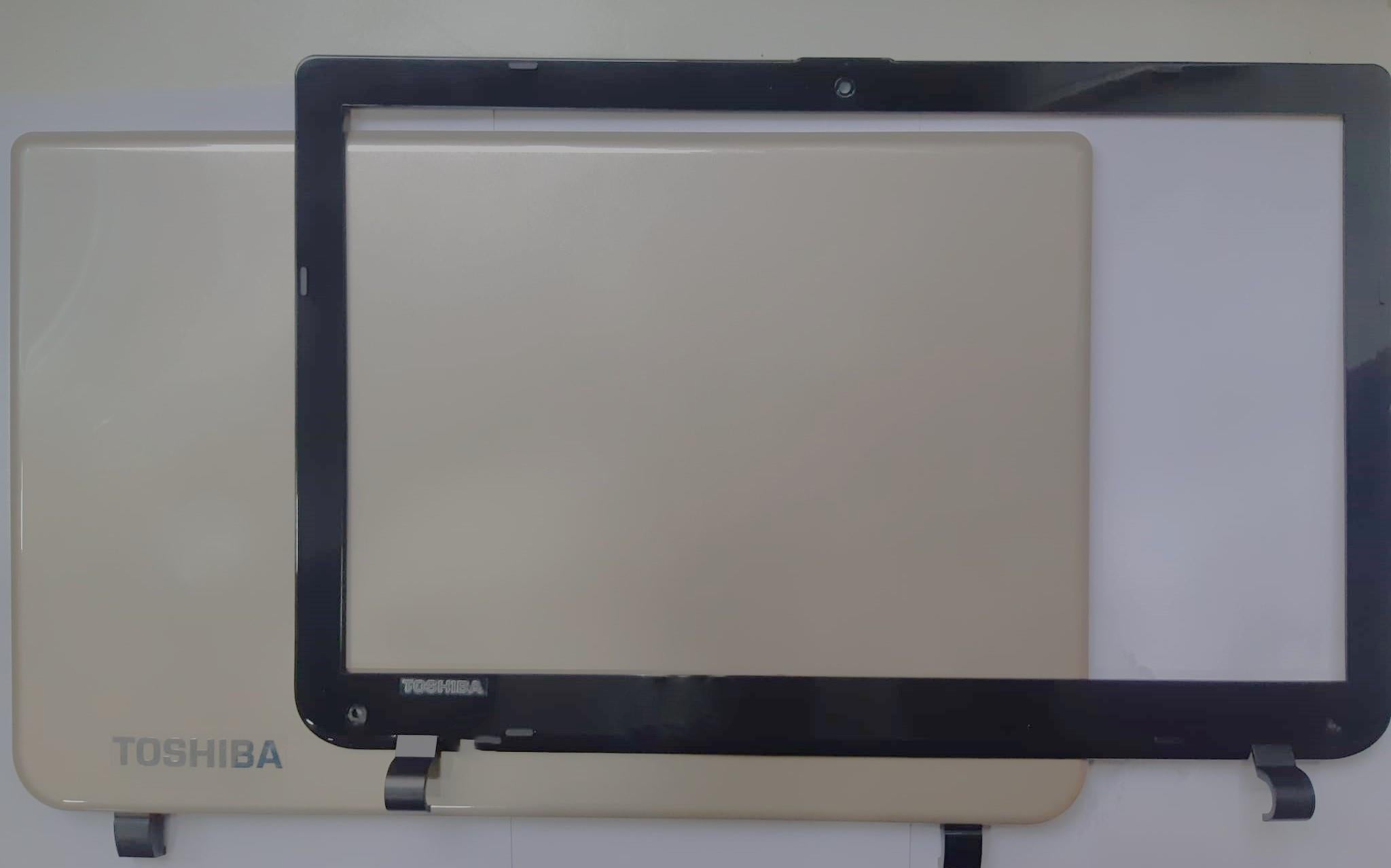 Noteware Toshiba Compatible L50-B L50B L50 B GOLD AB LCD Screen Frame Bezel Cover Screen Frame Set Zero