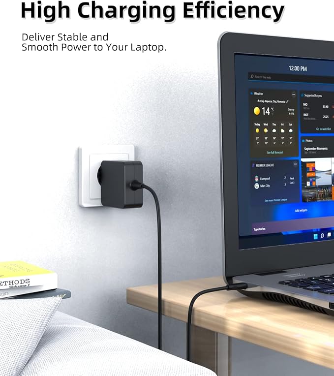 Noteware Asus Uyumlu ZenBook ExpertBook USB Type-C USB-C Laptop Şarj Adaptörü - ADP-65SD B ADP-65JW A 65W