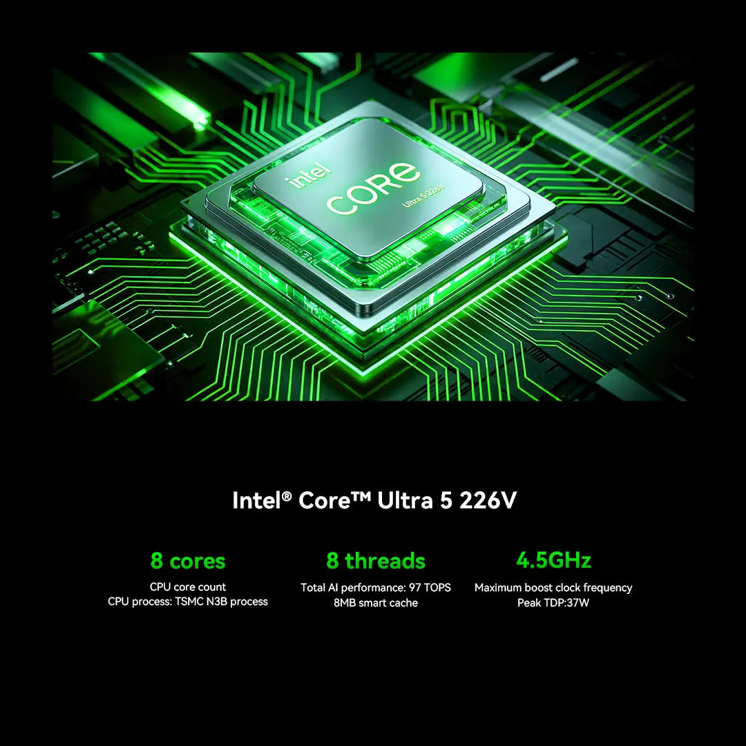 GMKtec K17 Intel® Core™ Ultra 5 226V Mini Bilgisayar — Ön Sipariş