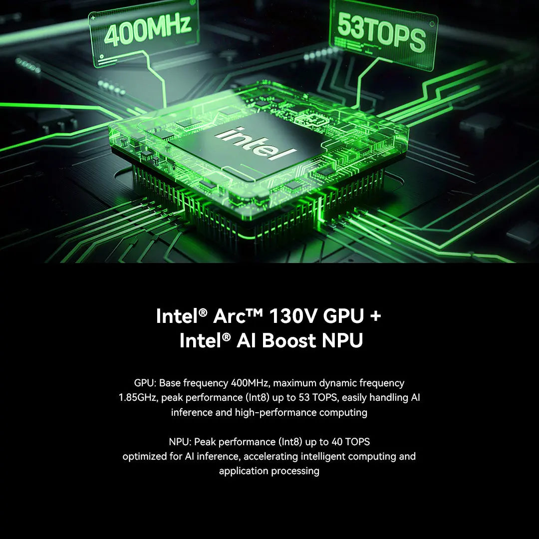 GMKtec K17 Intel® Core™ Ultra 5 226V Mini Bilgisayar — Ön Sipariş