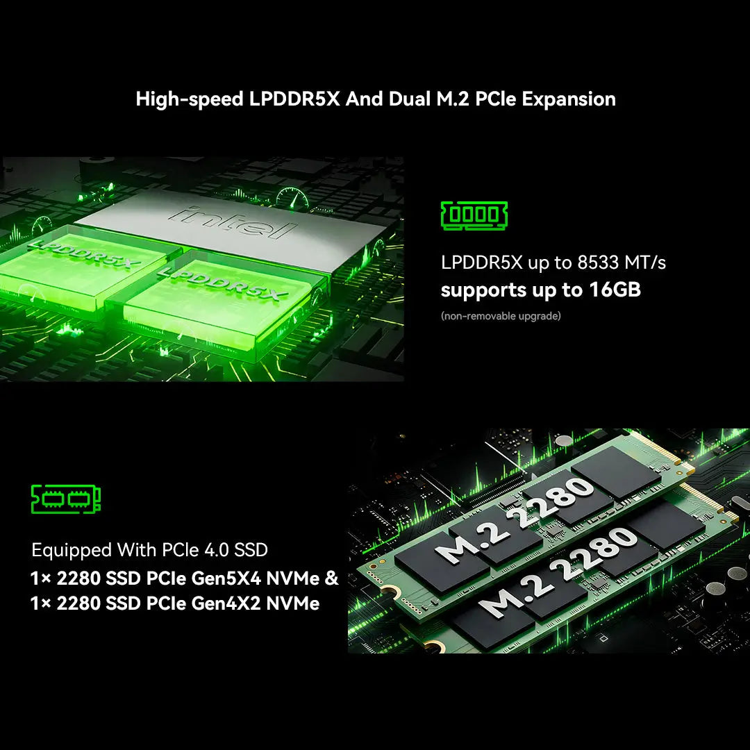 GMKtec K17 Intel® Core™ Ultra 5 226V Mini Bilgisayar — Ön Sipariş