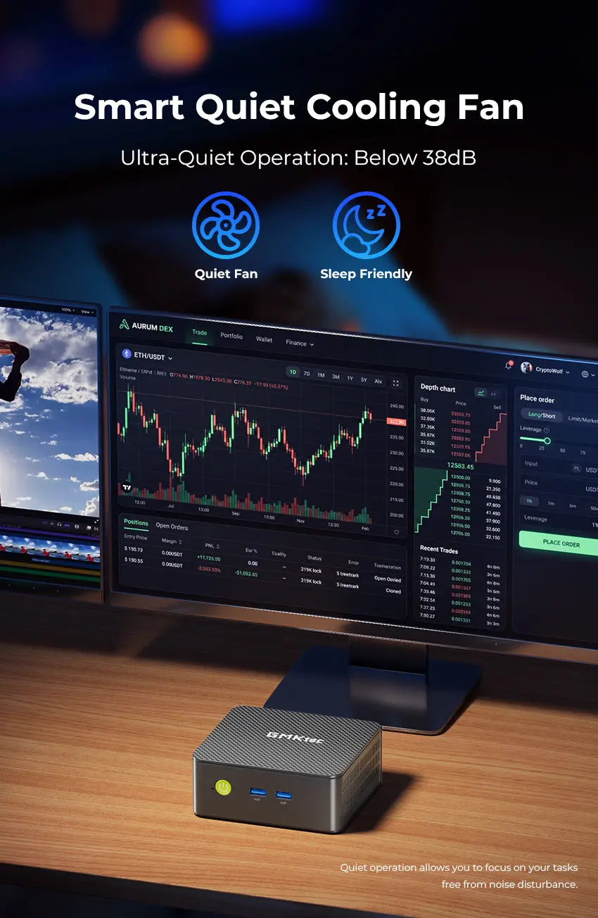 GMKtec NucBox G3 Pro Mini Bilgisayar Intel® Core™ i3-10110U — Ön Sipariş