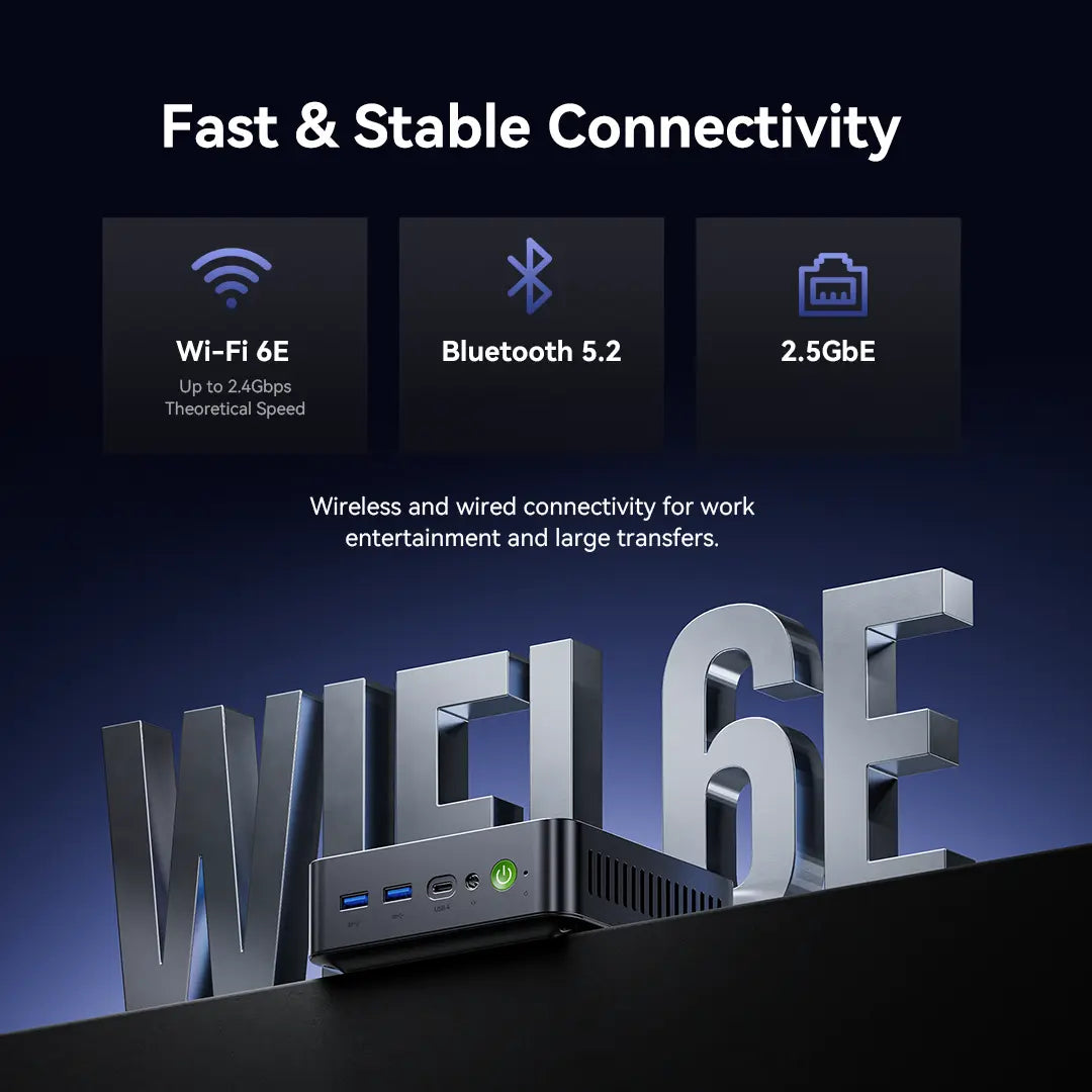 GMKtec K17 Plus Intel® Core™ Ultra 7 258V Mini Bilgisayar — Ön Sipariş