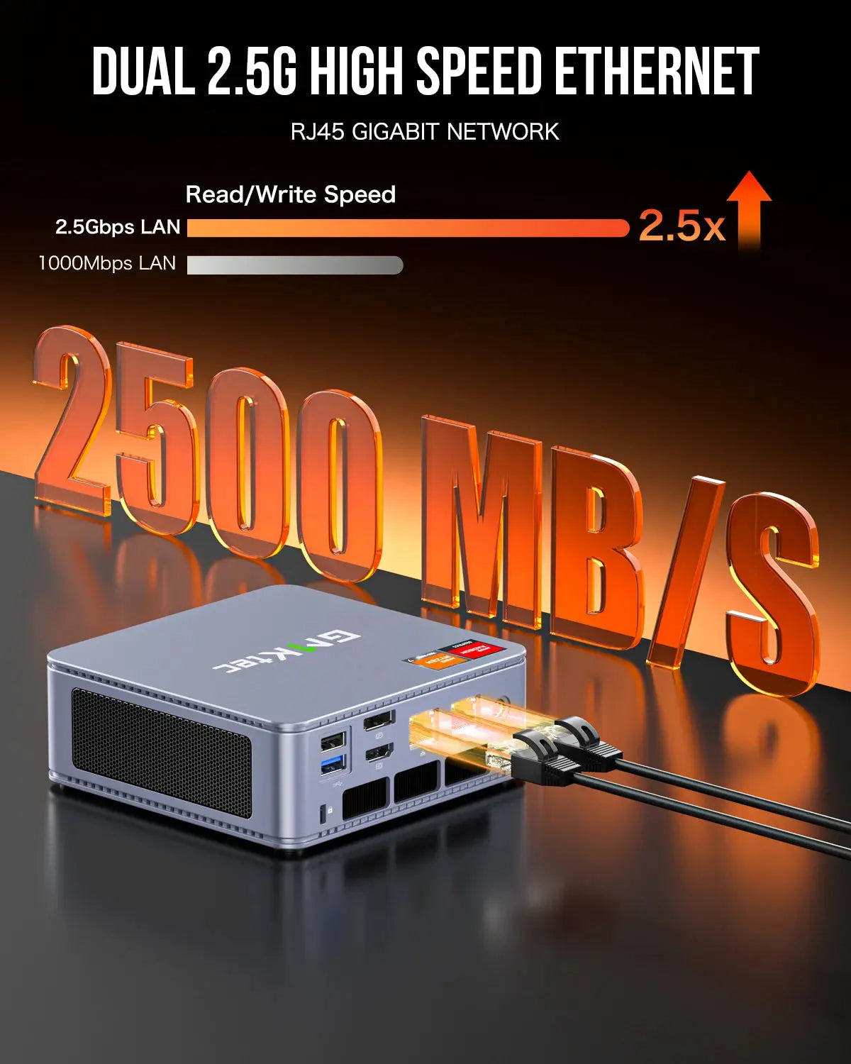 GMKtec NucBox K6 Mini Bilgisayar AMD Ryzen™ 7 7840HS — Ön Sipariş