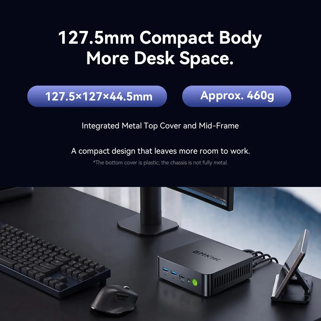 GMKtec K17 Plus Intel® Core™ Ultra 7 258V Mini Bilgisayar — Ön Sipariş