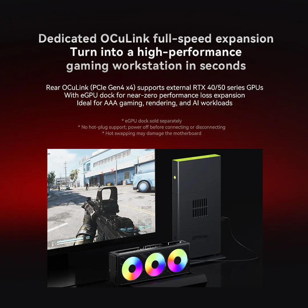 GMKtec EVO-X3 AMD Ryzen™ AI Max+ 395 AI Mini Bilgisayar — Ön Sipariş