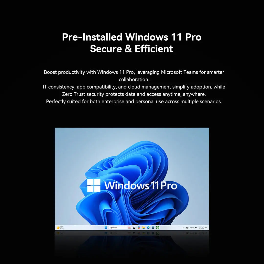 GMKtec EVO-T2 Intel® Core™ Ultra X7 358H AI Mini Bilgisayar — Ön Sipariş