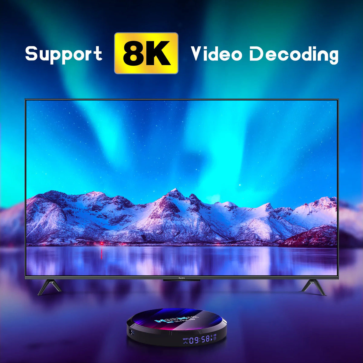 Noteware H96 Max LAN HDMI TV Kutusu 4GB 64GB - Kablolu