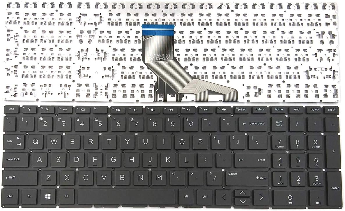 Noteware HP Compatible 15-DA2017NT 9CQ73EA 15-DA2018NT 9CV12EA 250 g7 Laptop Keyboard Keypad