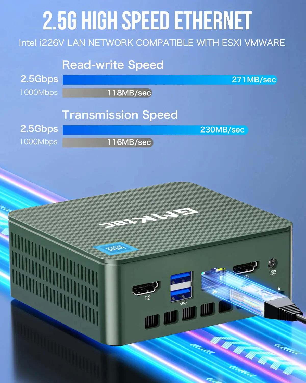 GMKtec NucBox G3 Mini Bilgisayar 12th Intel® Alder Lake N100 — Ön Sipariş