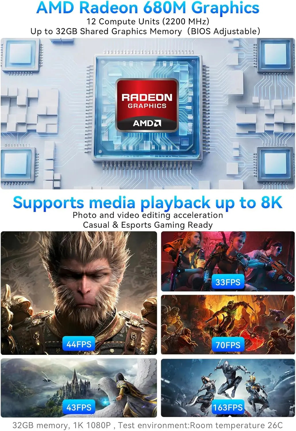 GMKtec K16 AMD Ryzen™ 7 7735HS Mini Bilgisayar — Ön Sipariş