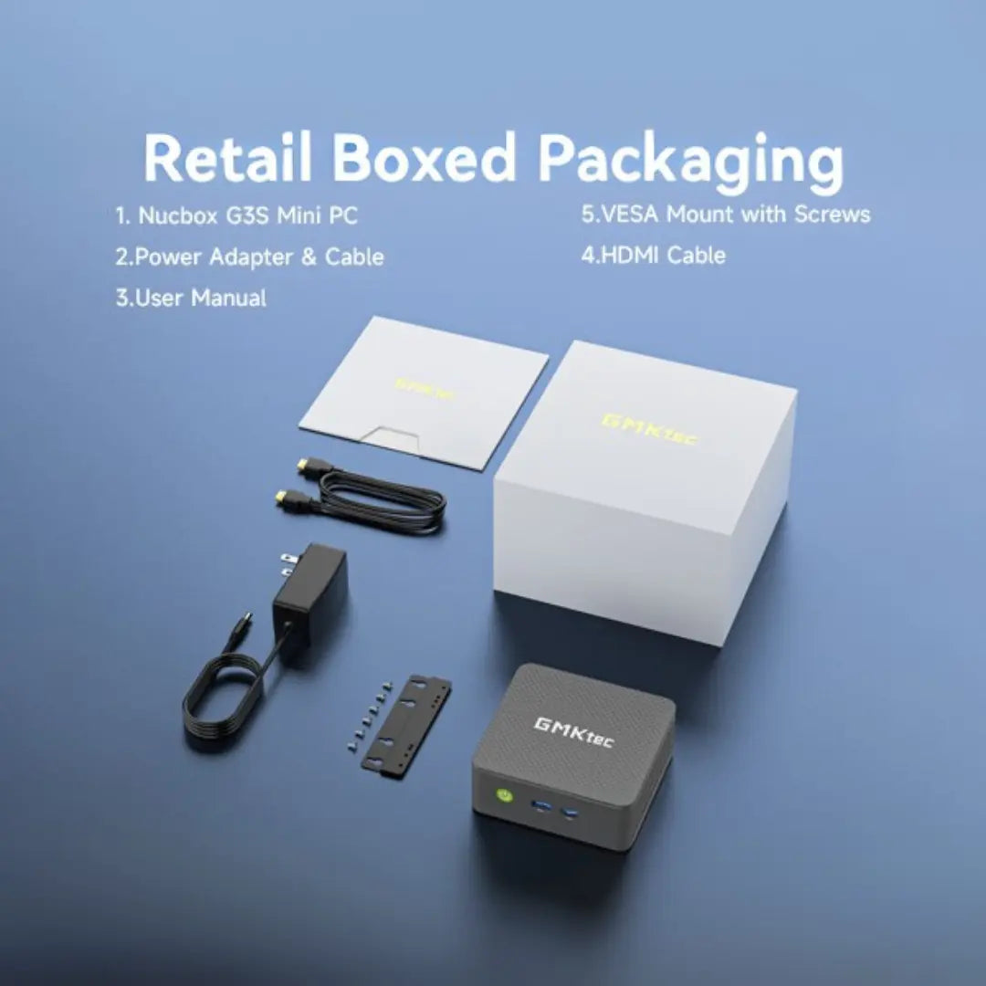 GMKtec NucBox G3S Mini Bilgisayar Intel® Alder Lake N95 — Ön Sipariş
