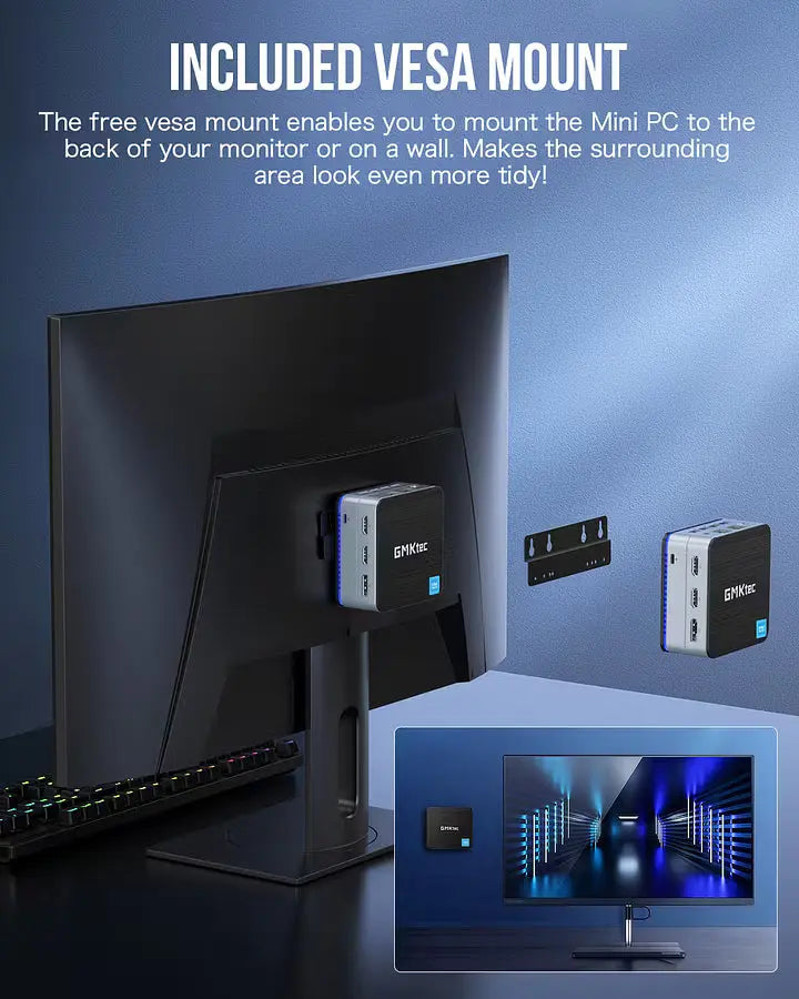 GMKtec G2 Plus Intel® Twin Lake N150 Mini Bilgisayar — Ön Sipariş