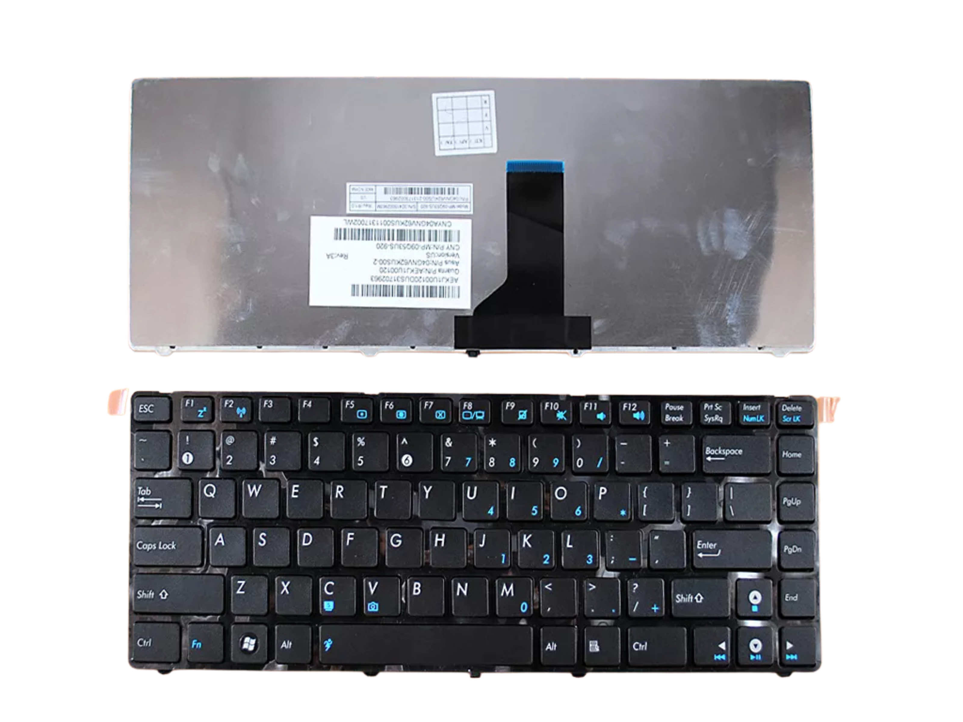 Noteware Asus Compatible UL30 Notebook Keyboard