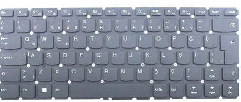 Noteware Lenovo Compatible IdeaPad 310S-14IBR / 510S-14 Laptop Keyboard – TR Q Turkish Black