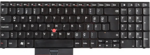 Noteware Lenovo Uyumlu E520 / E525 Notebook Klavyesi TR Siyah Tuş Takımı
