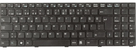 Noteware Asus Uyumlu A3E A3V A3A A3L A4 A7 R20 M9 TR Notebook Klavyesi