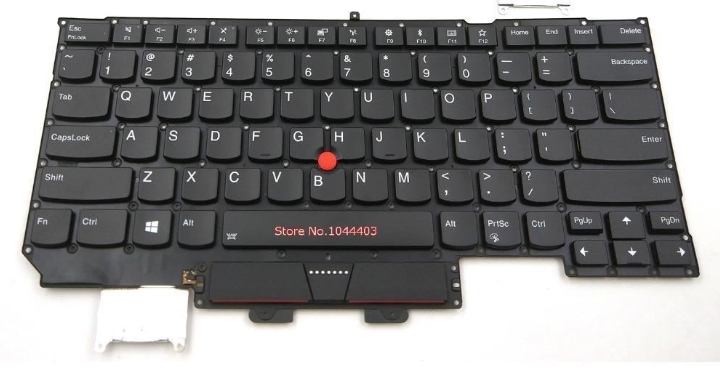 Noteware Original Lenovo ThinkPad X1 Carbon 5th Generation (20HR/20HQ) Compatible Turkish Keyboard - Premium Replacement Keypad