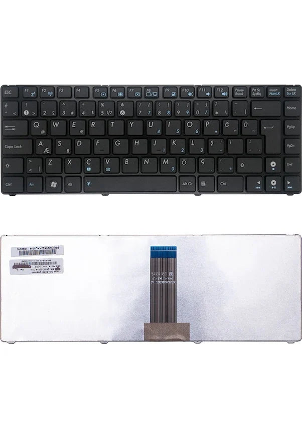 Noteware Asus Uyumlu 1201HAB Laptop Klavye Tuş Takımı ASUS Eee PC 1215BT Uyumlu