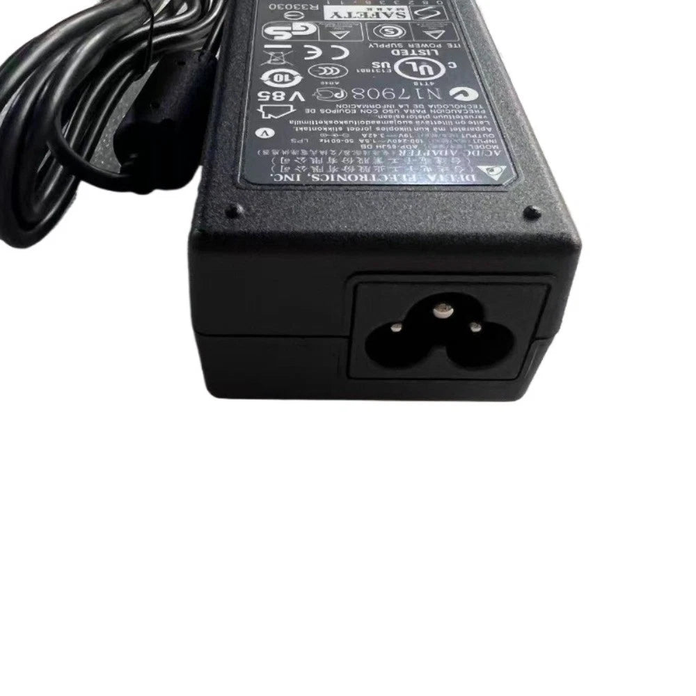 Noteware Delta Acer Uyumlu Notebook Laptop Şarj Adaptörü - ADP-65JH DB ADP-65VH B PA-1650-69 19V 3.42A 65W 5.5x1.7mm