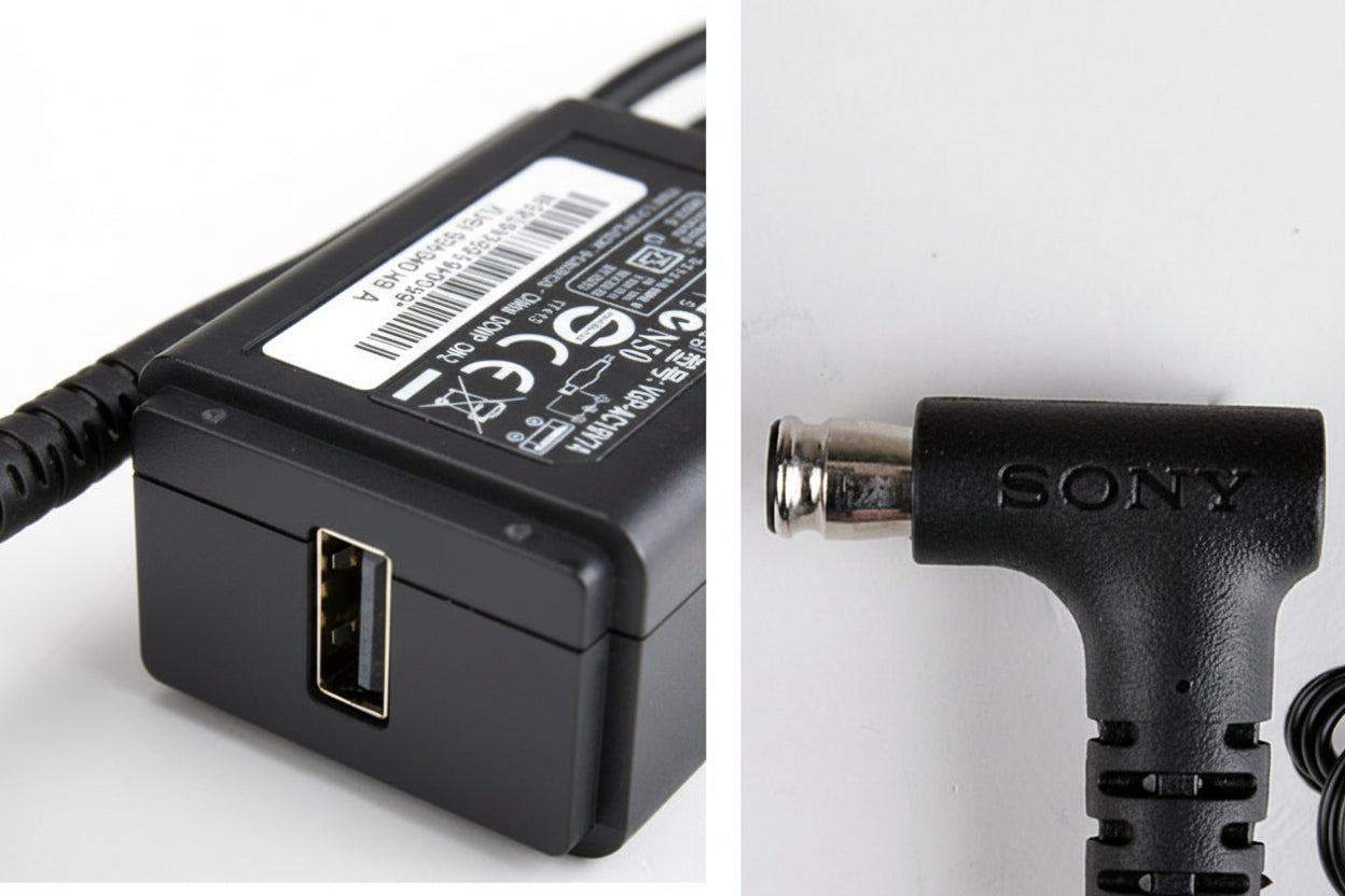 Sony Vaio 19.5V 2A 39W USB AC Adaptör Tap 11 Fit 11A 13A VGP-AC19V74 VGP-AC19V73 VGP-AC19V39
