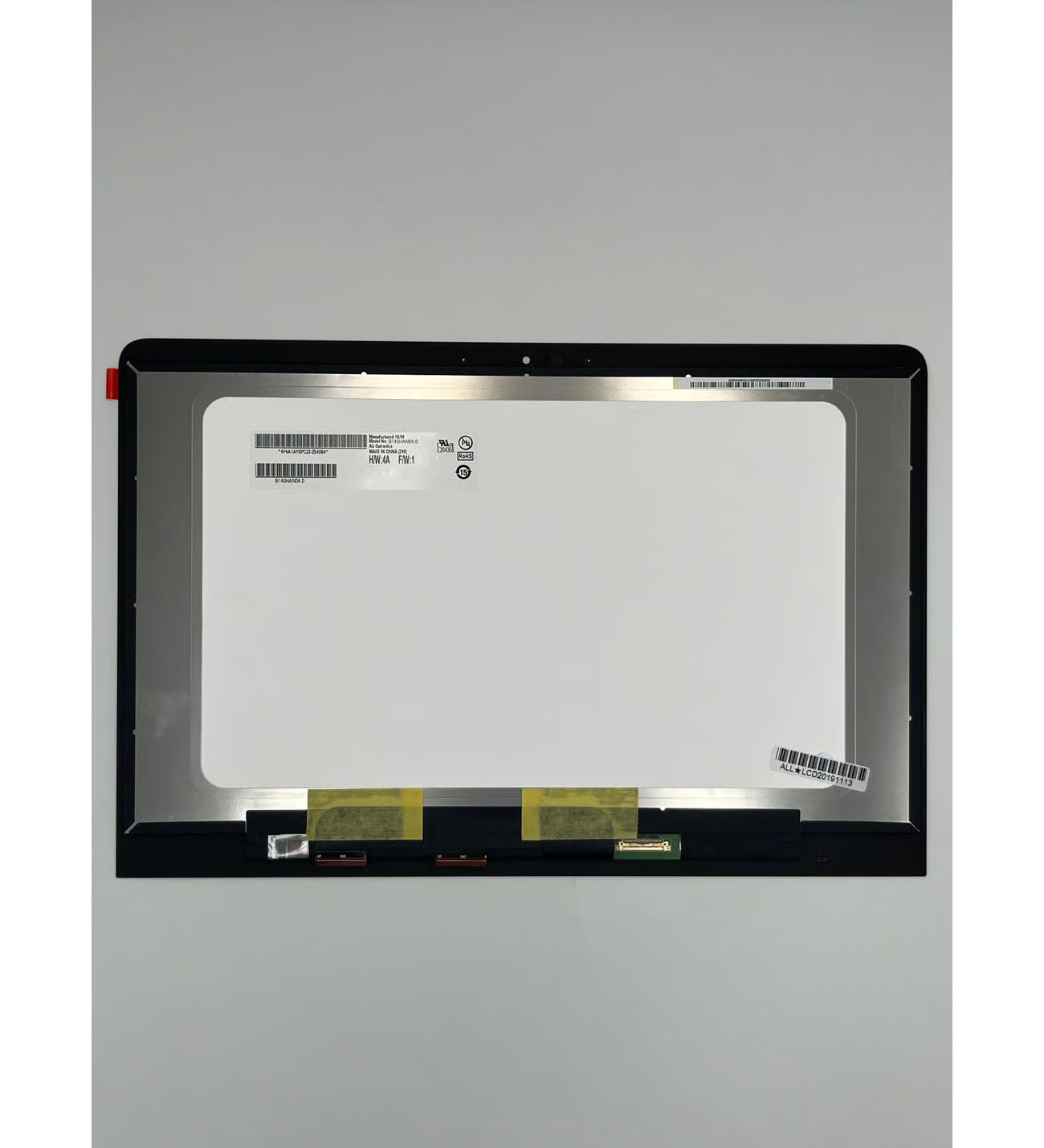 Noteware Asus Uyumlu ZENBOOK UX460 UX460UA Dokunmatik Ekran Ön Cam Set