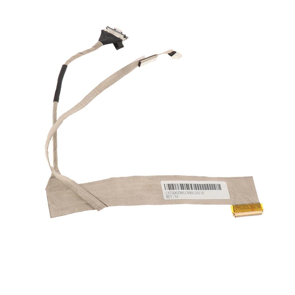Noteware Acer Uyumlu Aspire 5635 5235 5635G 5635Z LCD LED LVDS Flex Ekran Kablosu - DD0ZR6LC000