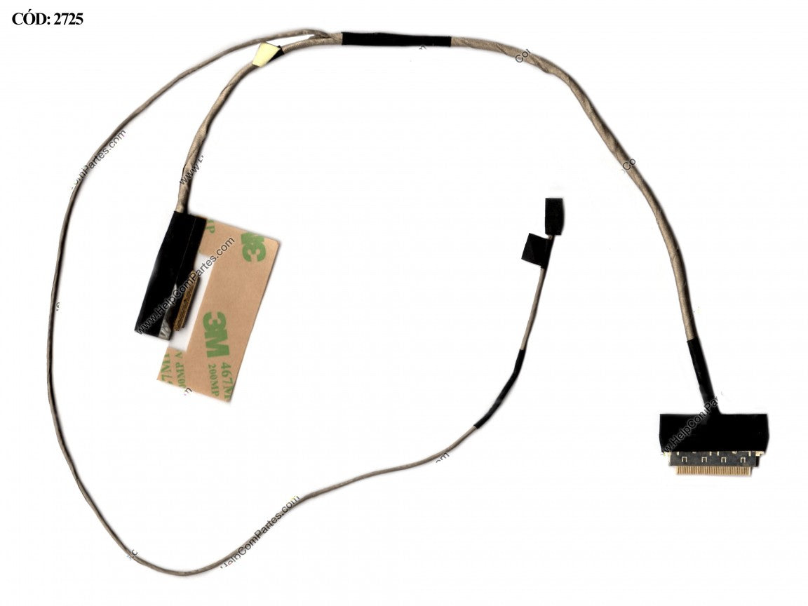 Noteware Acer Uyumlu Aspire ES14 ES1-420 ES1-421 ES1-422 LCD LED LVDS Flex Ekran Kablosu - DC020027H00 30 Pin