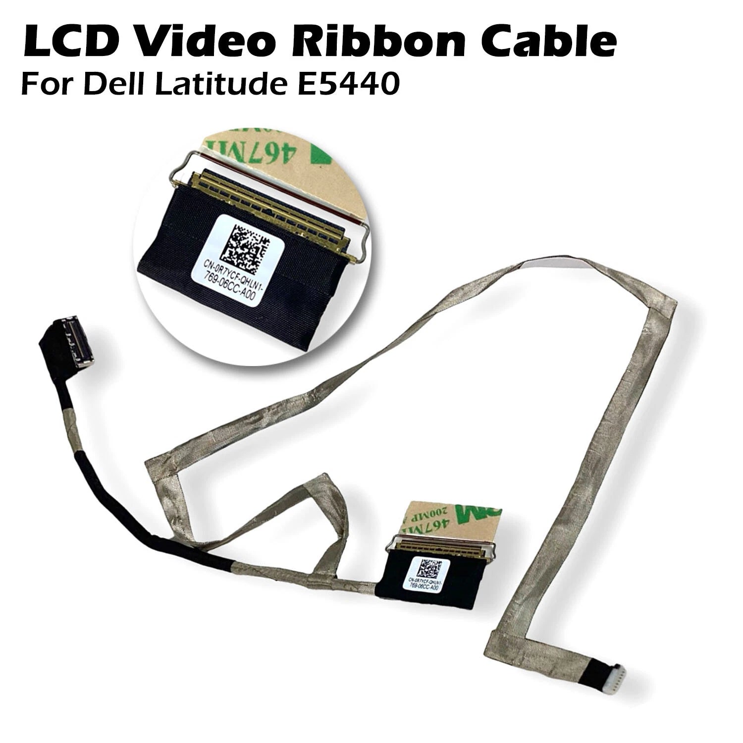 Noteware Dell Uyumlu Latitude E5440 LCD LED LVDS Ekran Kablosu - DC02001T900