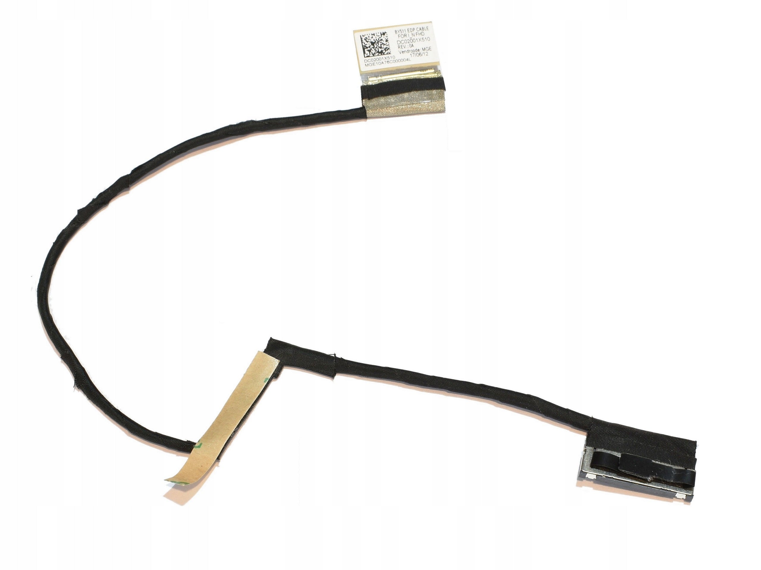 Orijinal Lenovo IdeaPad Y700-15 Y700-15ISK Y700-15ACZ LCD Ekran Kablosu DC02001X510 30-Pin FHD