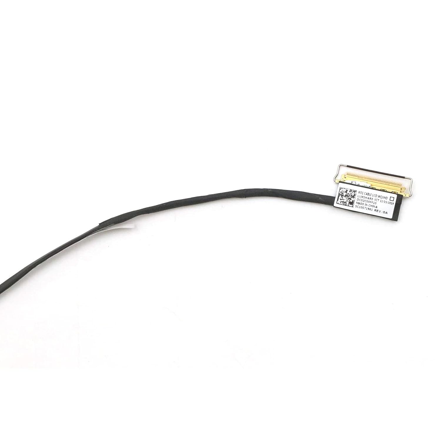 Noteware Lenovo Uyumlu ThinkPad X1 Carbon 7th Gen 20QD 20QE 20R1 20R2 / 8th Gen 20U9 20UA WQHD 40-pin LCD eDP Ekran Kablosu - DC02C00FF10