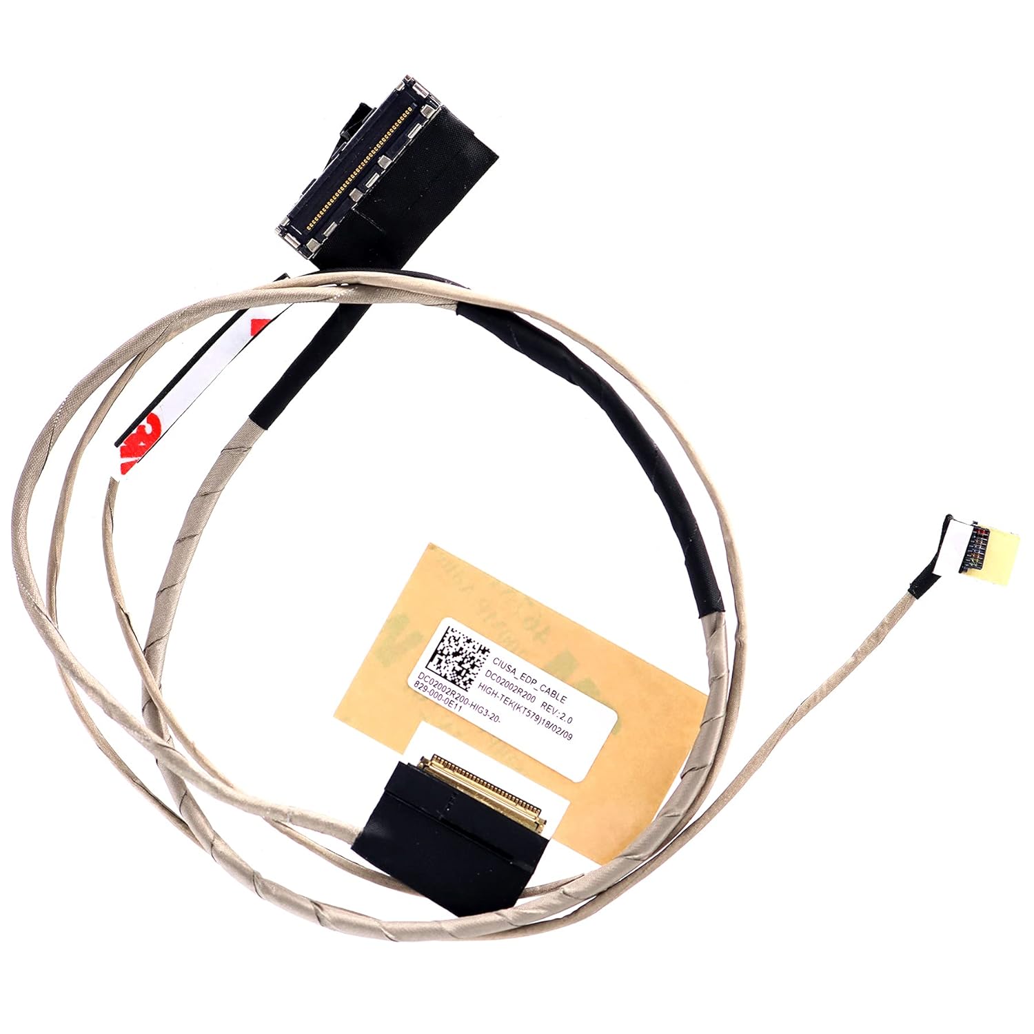 Noteware Lenovo Uyumlu Ideapad 520S-14 320S-14 30-pin LCD eDP Ekran Kablosu - DC02002R200