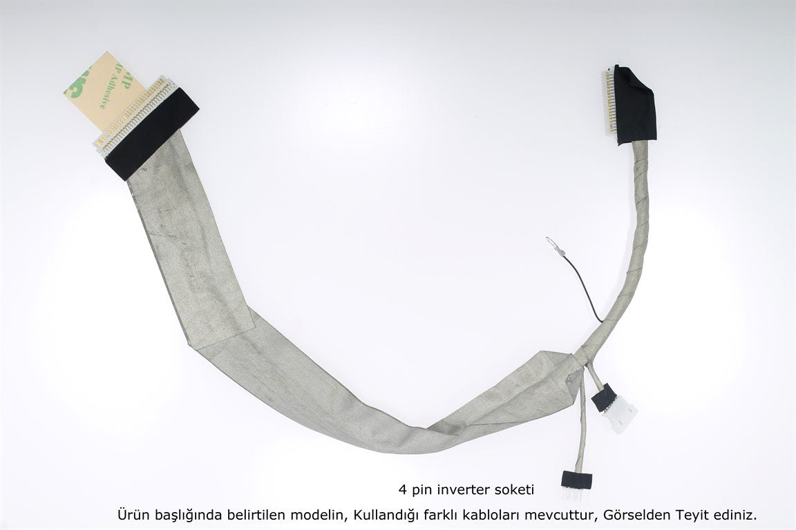Noteware Toshiba Uyumlu Satellite A300 A300D A305 A305D LCD LED LVDS Ekran Kablosu - DD0BL5LC000