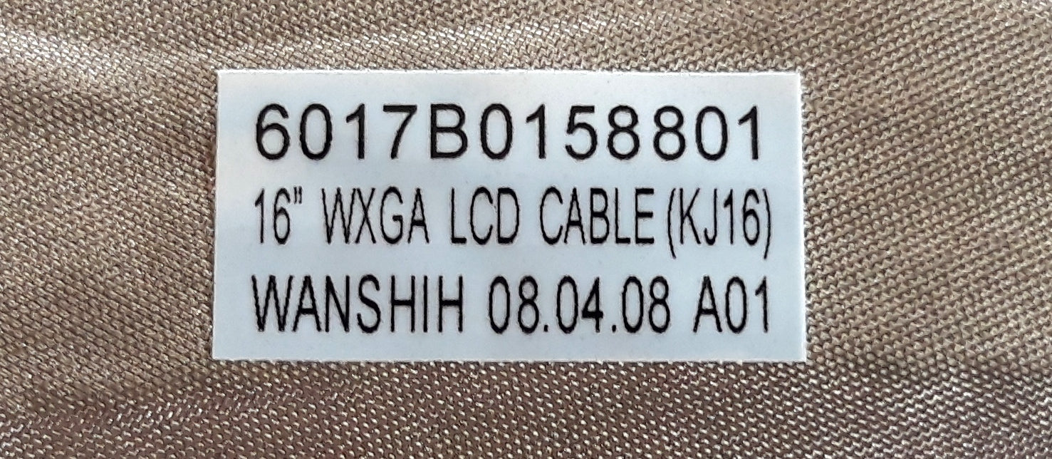 6017B0158801 LCD Kablo Acer Aspire 6920 6920G 6935 6935G 6935Z LVDS Notebook Ekran Data Görüntü Kablosu