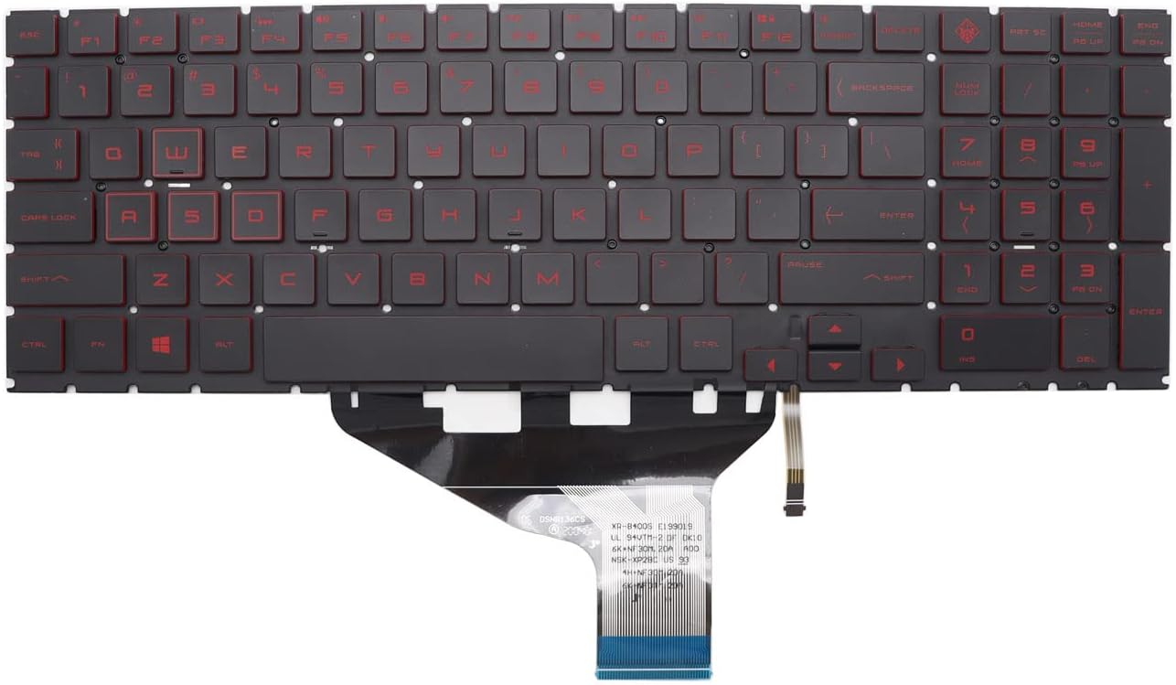 Noteware HP Uyumlu Pavilion 15-BC 15-BC016NT 15-BC017NT 15-BC018NT 15-BC100 15-BC200 Türkçe Q Klavye - Gümüş Yeşil Kırmızı