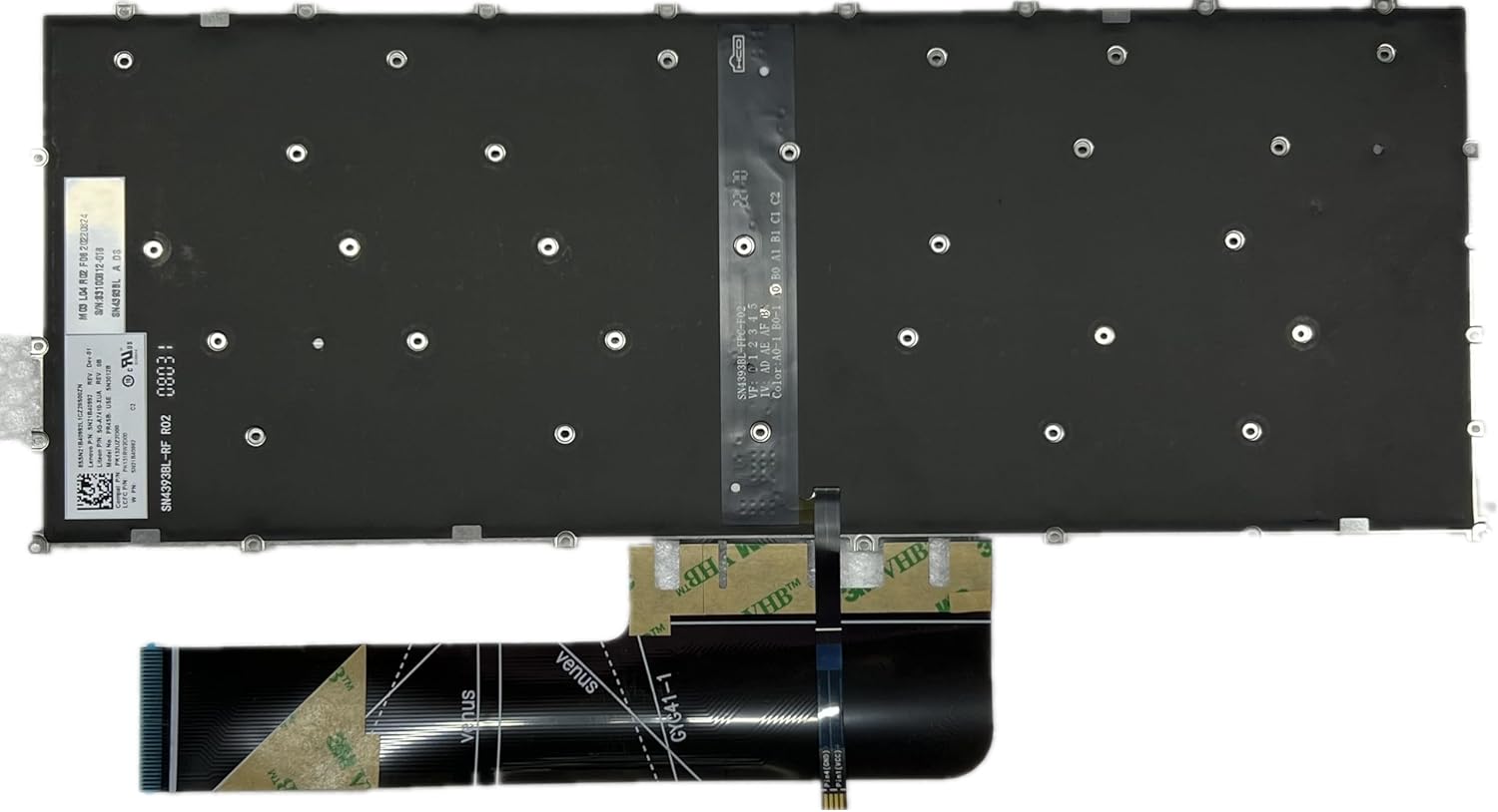 Noteware Lenovo Compatible Ideapad 5-14ALC05 Turkish Notebook Keyboard, Smoke Gray - KL-622