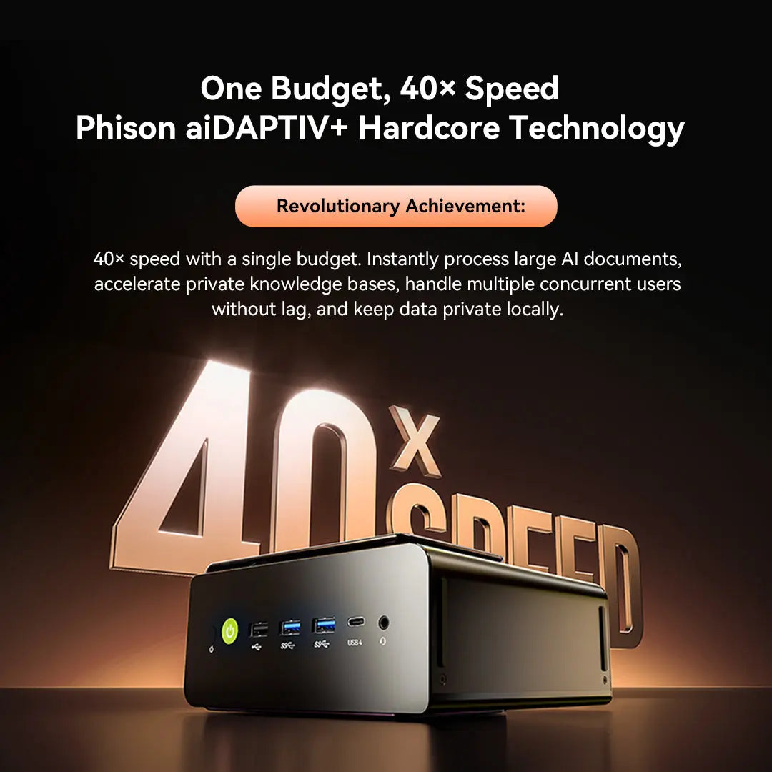 GMKtec EVO-T2 Intel® Core™ Ultra X7 358H AI Mini Bilgisayar — Ön Sipariş