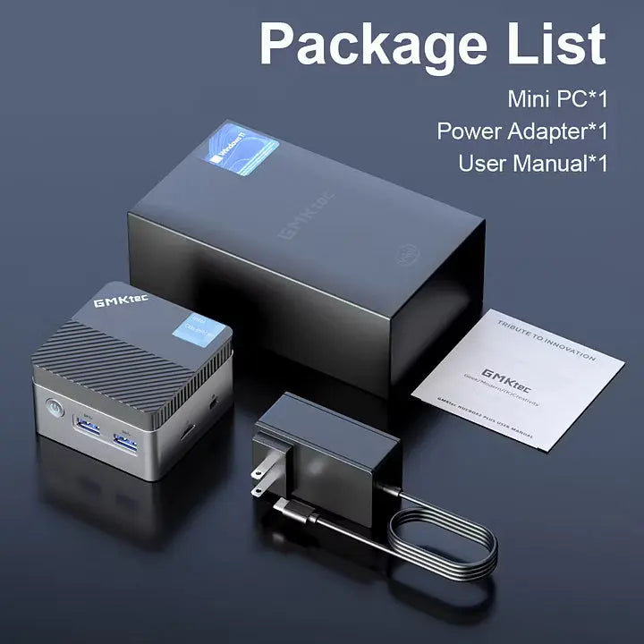 GMKtec NucBox 5 Mini Bilgisayar Intel® 11th Jasper Lake N5105( Wi-Fi 5) — Ön Sipariş