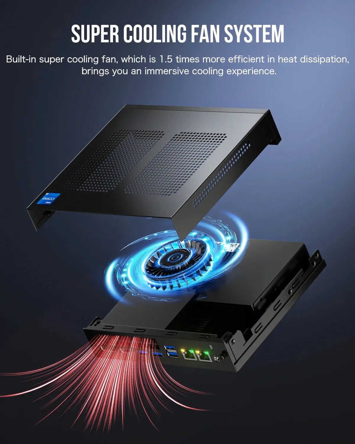 GMKtec NucBox M4 Mini Bilgisayar Intel® 11th Core™ i9-11900H — Ön Sipariş