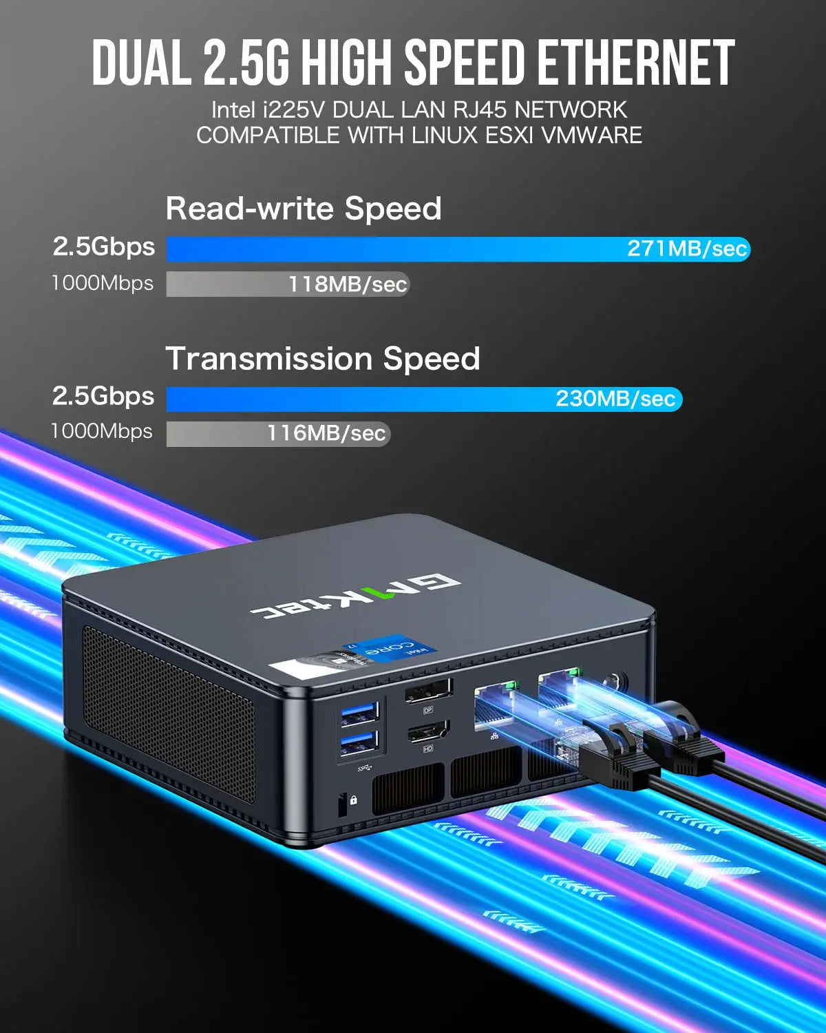 GMKtec K7 PLUS 13th Intel® Core™ i7 13620H Mini Bilgisayar — Ön Sipariş