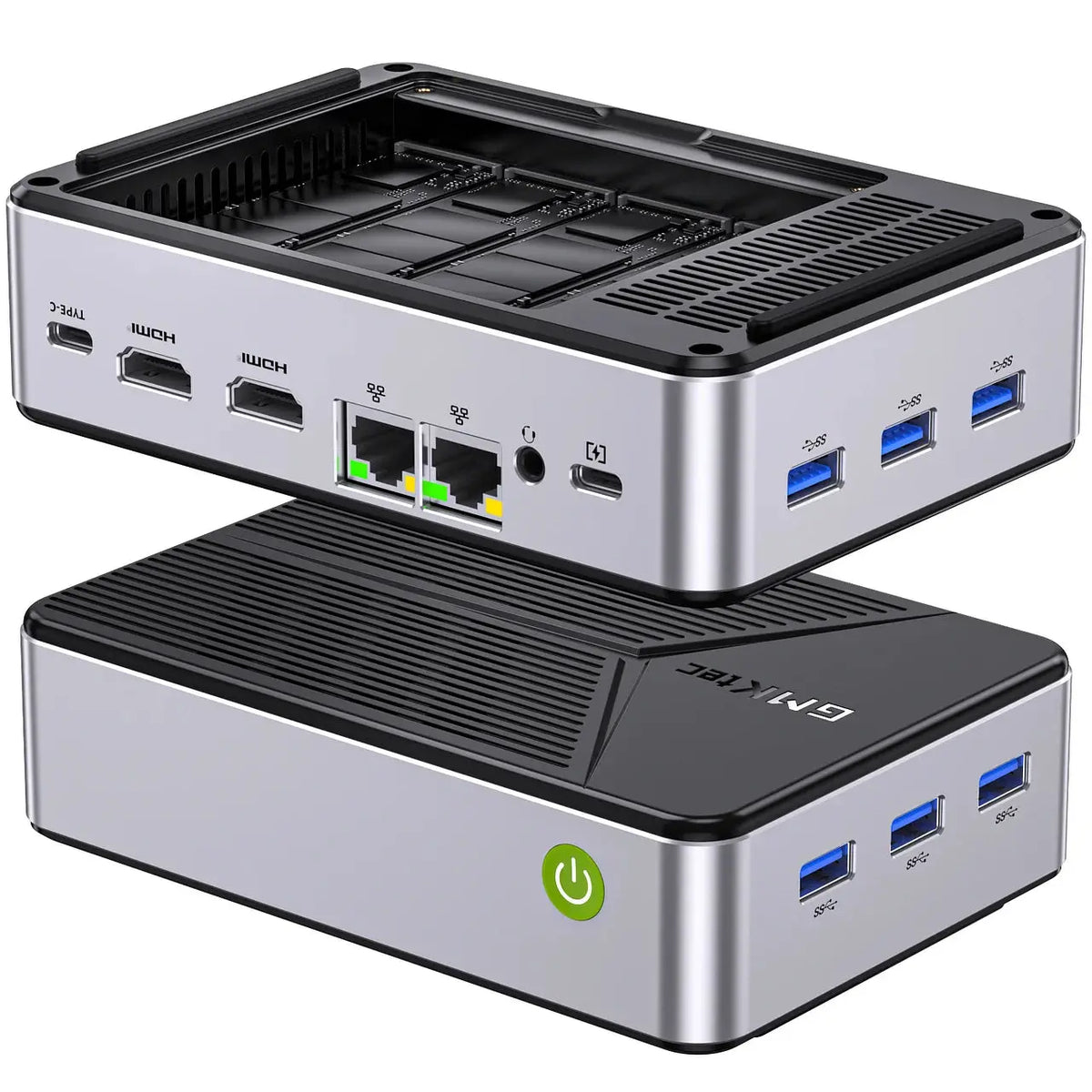 GMKtec G9 Intel® Twin Lake N150 Dual-system 4-bay NAS Mini Bilgisayar — Ön Sipariş