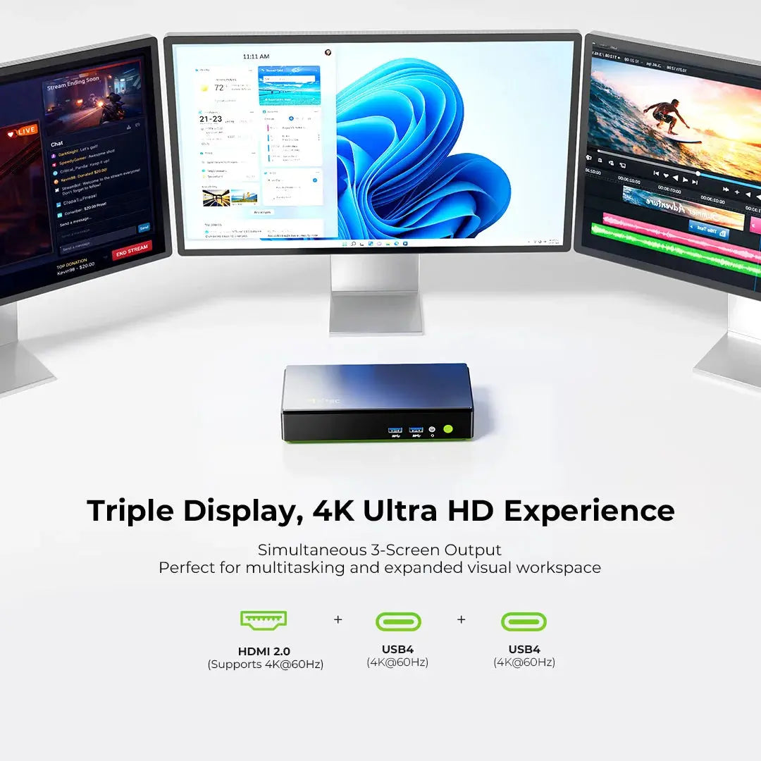 GMKtec K13 Intel® Core™ Ultra 7 256V Mini Bilgisayar — Ön Sipariş