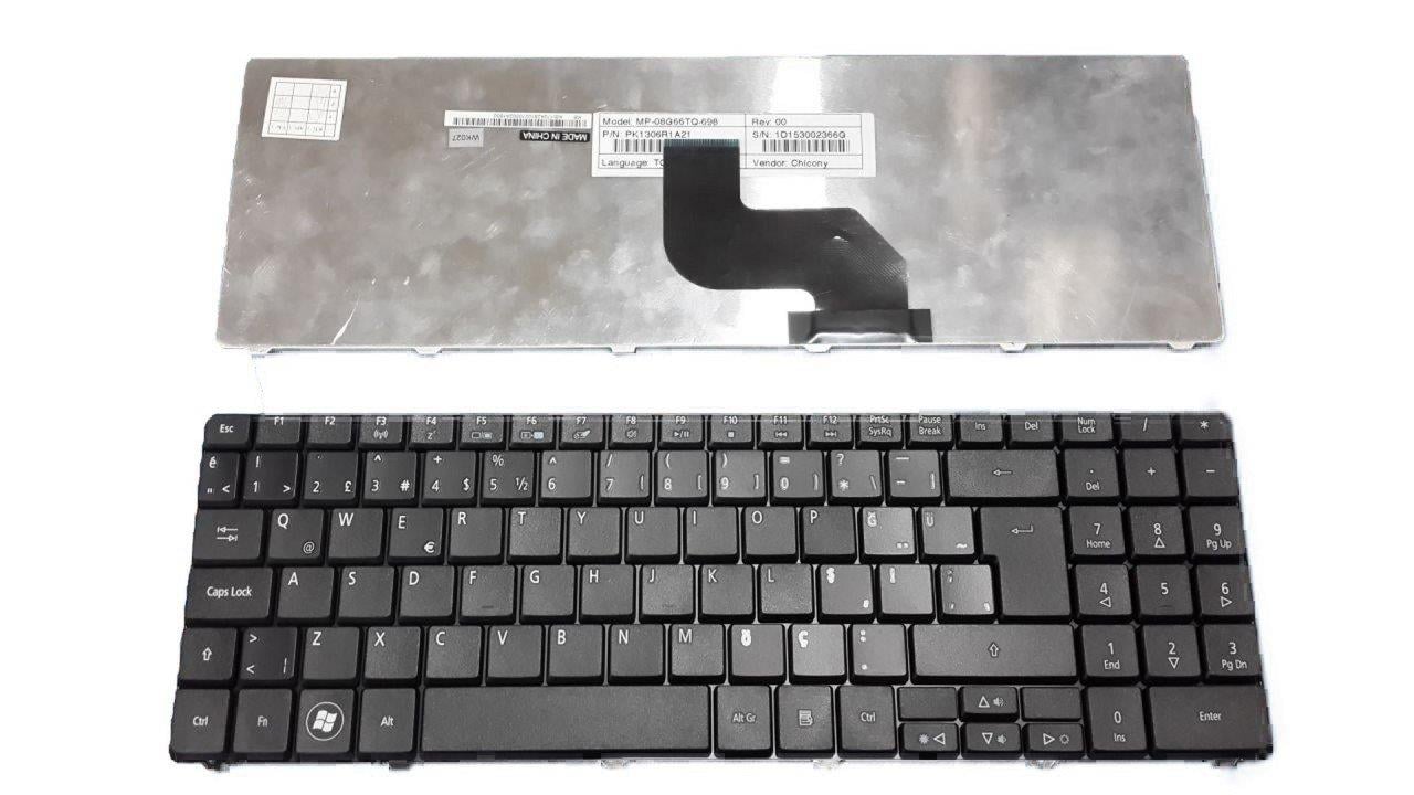 Noteware Acer Uyumlu Aspire 7715Z 7315 5541G E525 5516 5517 Laptop Klavyesi Tuþ Takýmý