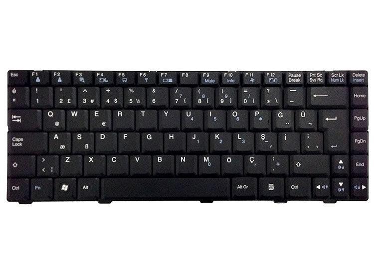 Noteware Asus Uyumlu F80 F80Q F82Q F83 F83C F83CR F83VF F80H Notebook Klavye