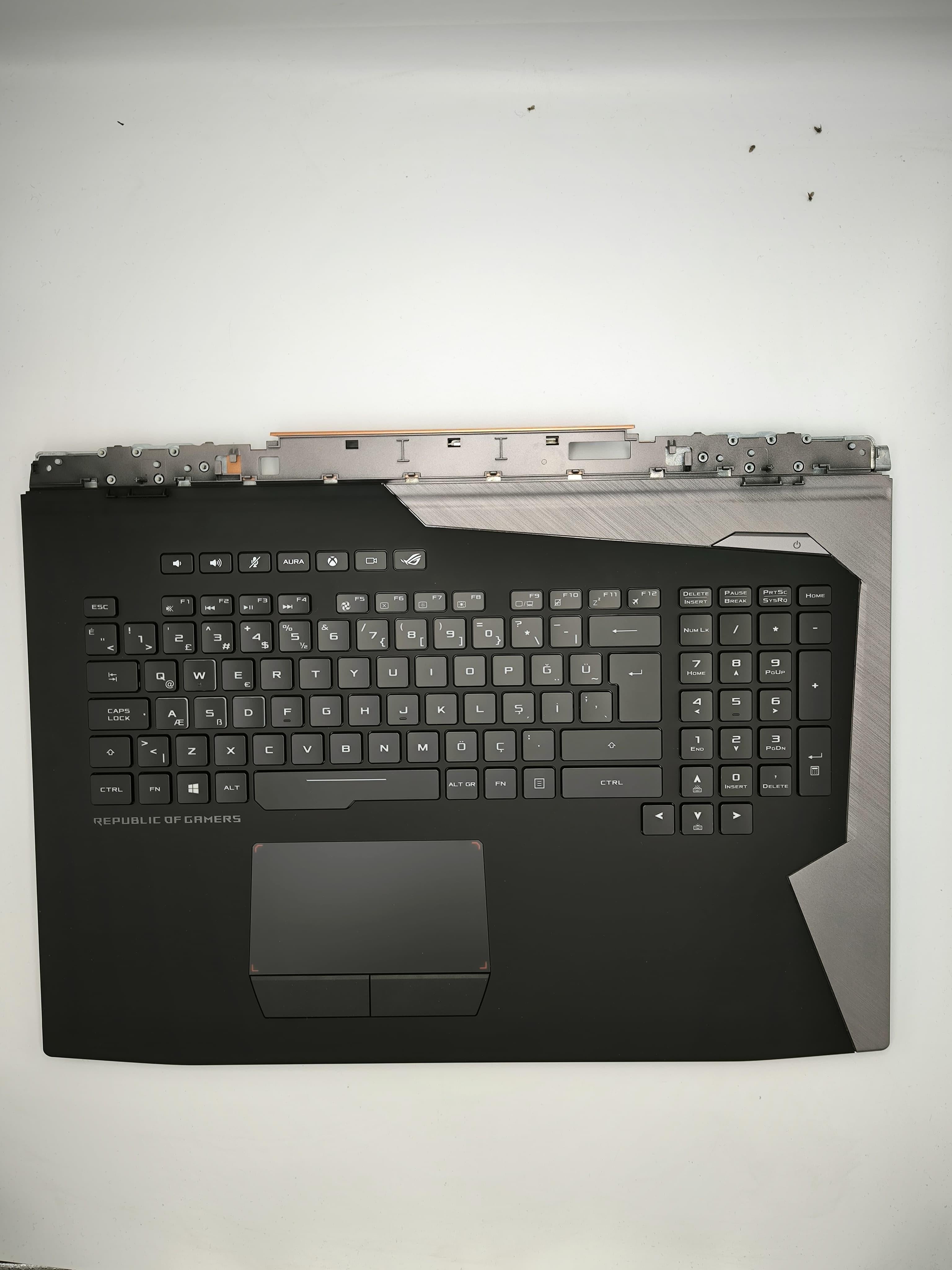Noteware Asus Compatible ROG Strix GL703V GL703VD Cased Keyboard