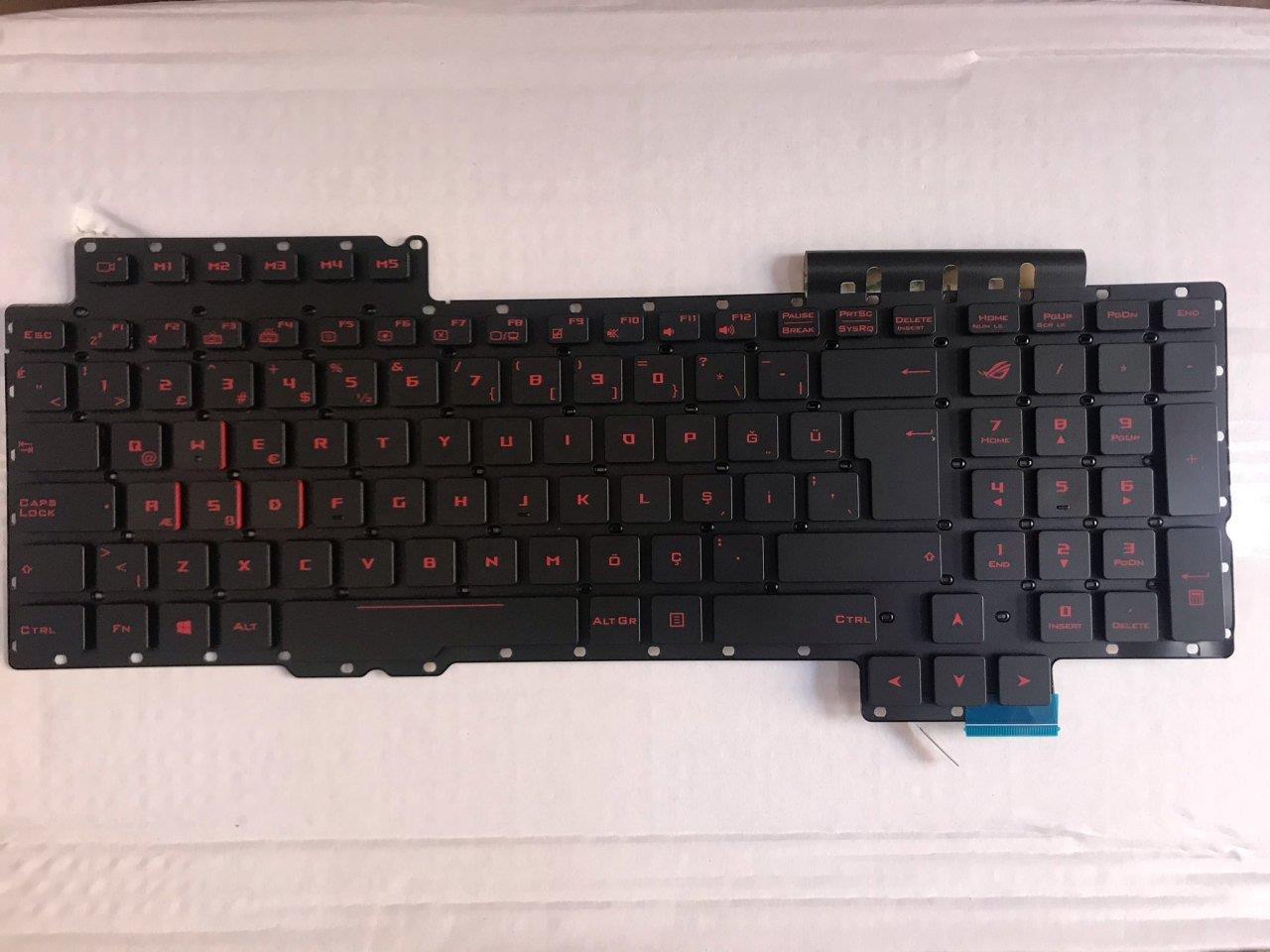 Noteware Asus Compatible ROG Compatible G572 GL752 GL752V GL752VL GL752VW GL752VWM Laptop Keyboard Keypad