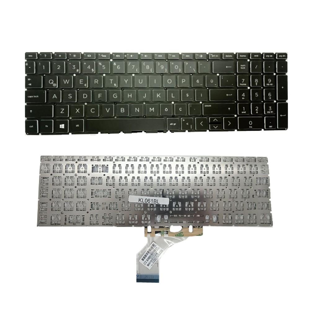 Noteware HP Uyumlu 250 G6 / 250 G7 / 470 G7 / 15-DA / 15-DB Notebook Türkçe Klavye Tuş Takımı