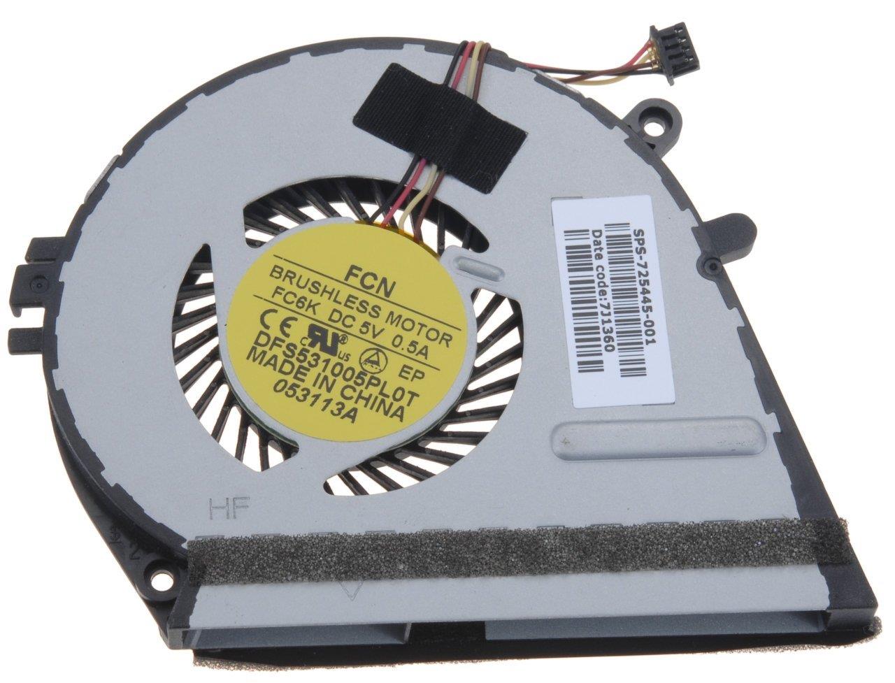 Noteware HP Compatible Envy 14-K000 EF50060S1-C130-S9A KSB0805HB CPU Fan