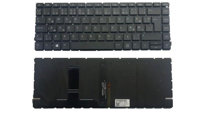 Noteware HP Uyumlu ProBook 440 G8 32M52Ea Laptop Klavyesi TR Iþýklý Orjinal