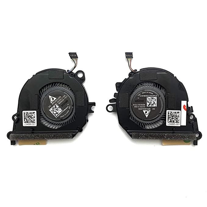 Noteware HP Compatible Spectre x360 13-ae CPU Fan L04885-001 L04886-001